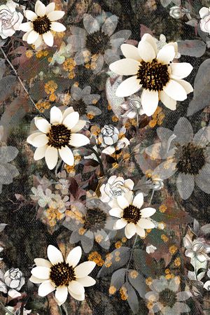 香云纱印花花型图片