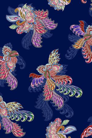 中老年秋冬装印花花型图片