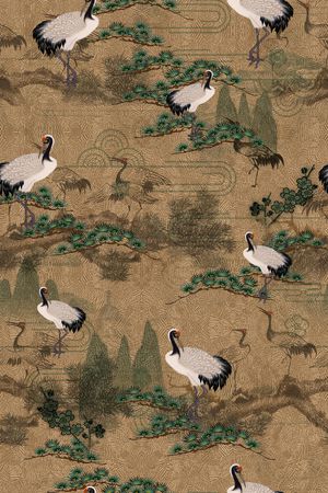 香云纱印花花型图片