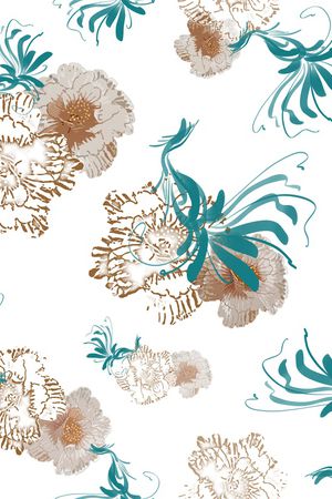 民族风印花花型图片