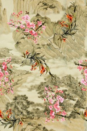 花卉印花花型图片