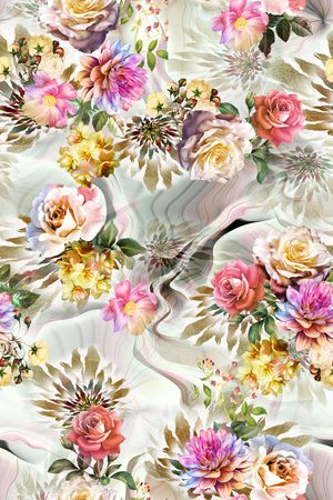 时尚印花花型图片