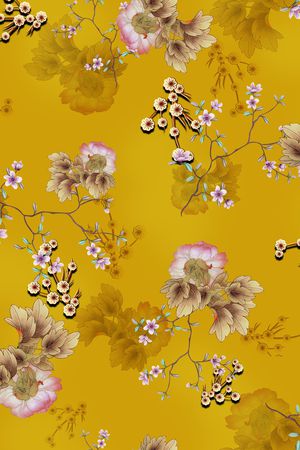 花卉印花花型图片