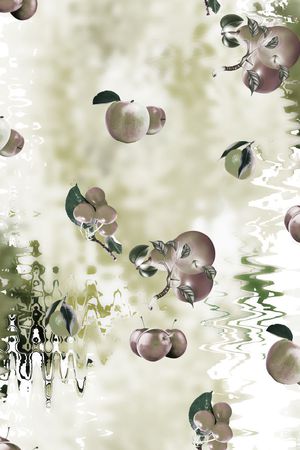 苹果印花花型图片
