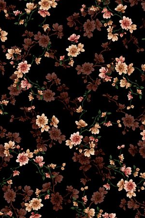 定位花印花花型图片