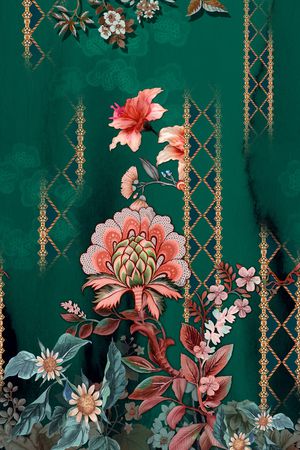 香云纱印花花型图片