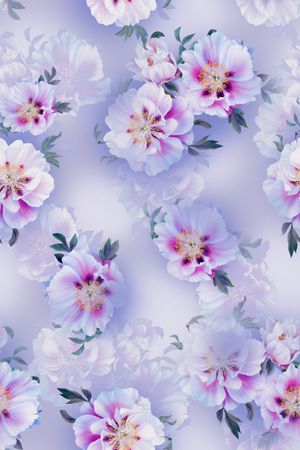 花卉印花花型图片