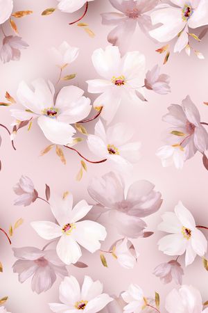 花卉印花花型图片