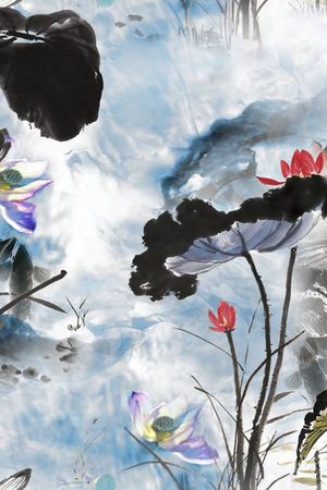 中国风印花花型图片