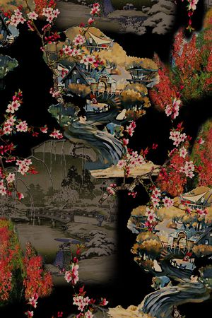 民族风印花花型图片