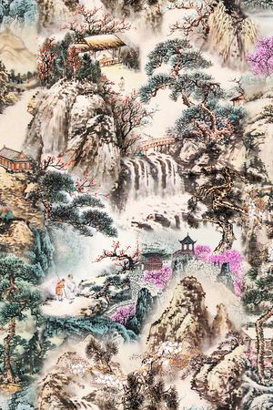 民族风印花花型图片