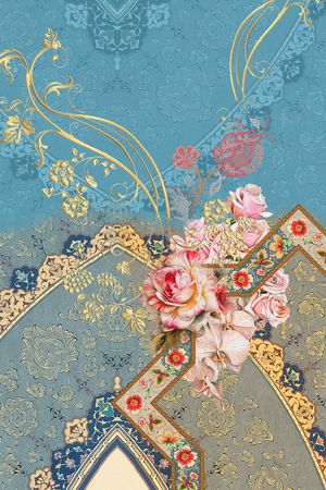 定位花印花花型图片