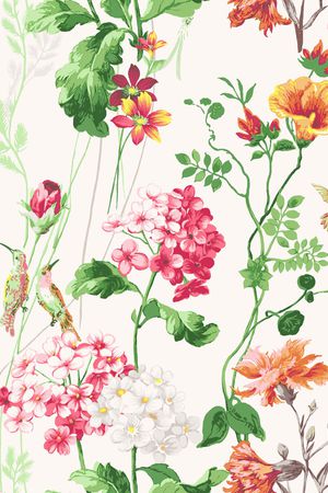 花卉印花花型图片
