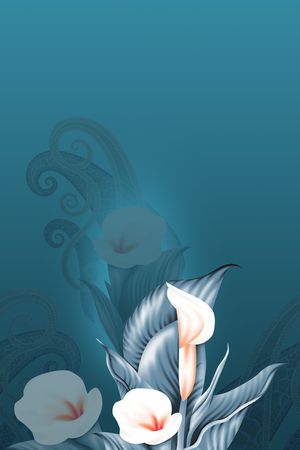 花卉印花花型图片