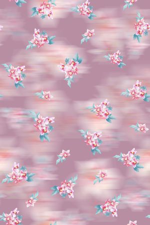 花卉印花花型图片
