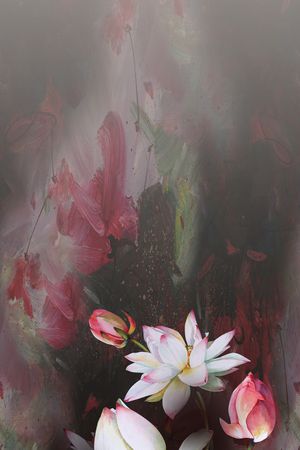 定位花印花花型图片