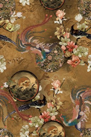 花卉印花花型图片