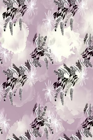几何印花花型图片