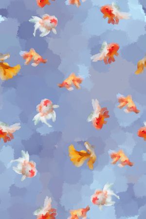春夏花型印花花型图片