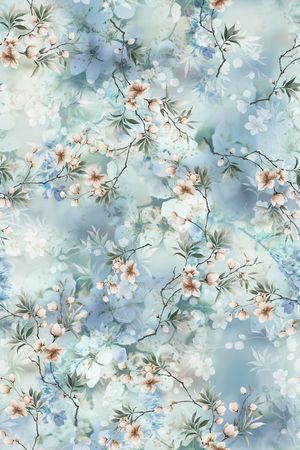 花卉印花花型图片