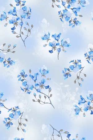 花卉印花花型图片