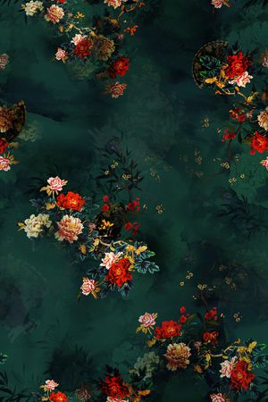 花卉印花花型图片