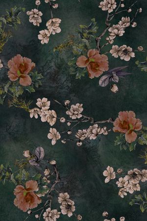 花卉印花花型图片
