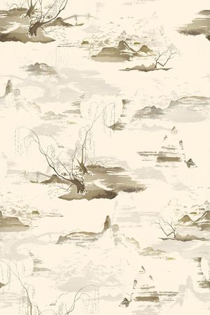 大牌风印花花型图片