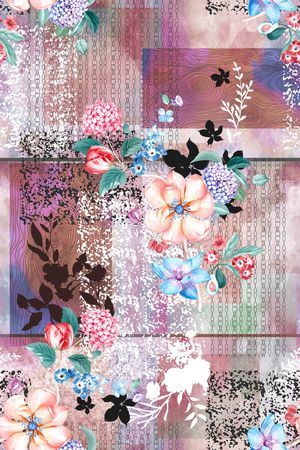 民族风印花花型图片