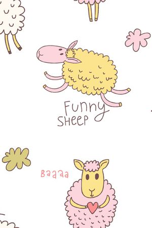 童装印花花型图片