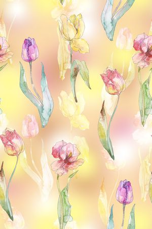 花卉印花花型图片