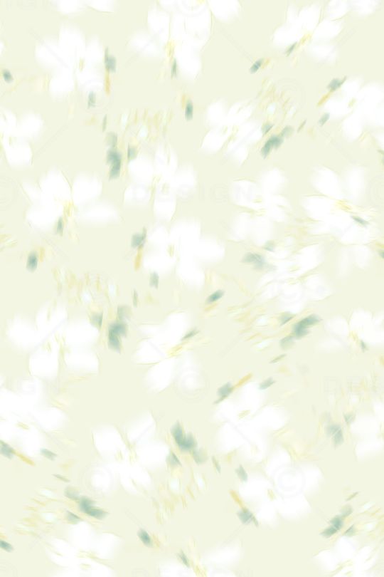 绿色印花花型图片