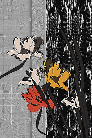 花卉印花花型图片