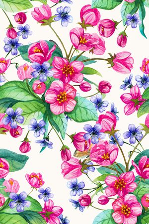 绿植树叶印花花型图片