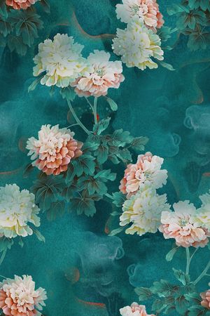 香云纱印花花型图片