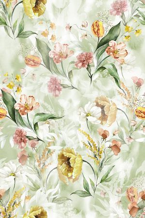 花卉印花花型图片