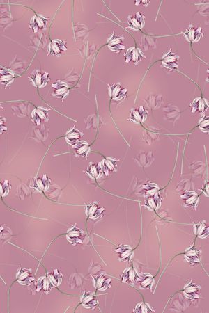 香云纱印花花型图片