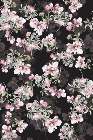 香云纱印花花型图片