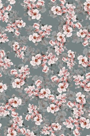 香云纱印花花型图片