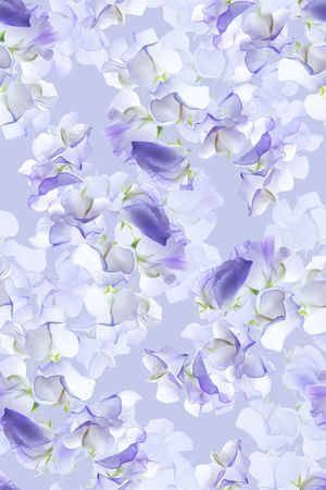 抽象花卉印花花型图片