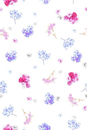 花卉印花花型图片