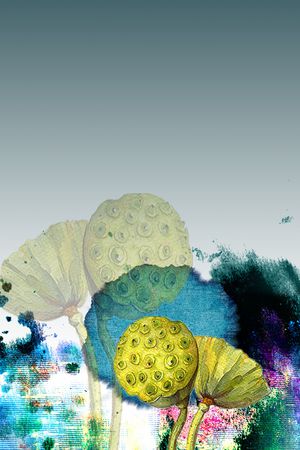 花卉印花花型图片