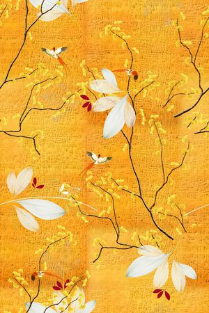 花卉印花花型图片
