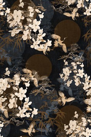 花卉印花花型图片