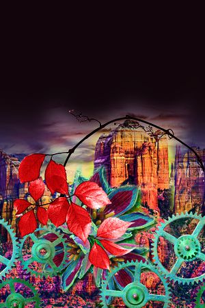 定位花印花花型图片