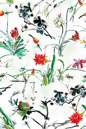 趣味印花花型图片