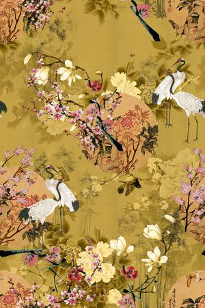 花卉印花花型图片