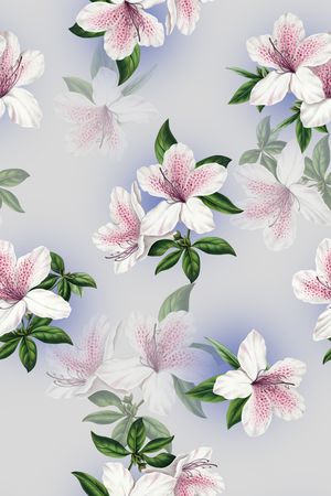 花卉印花花型图片