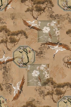 香云纱印花花型图片