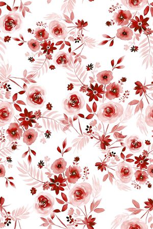 花卉印花花型图片